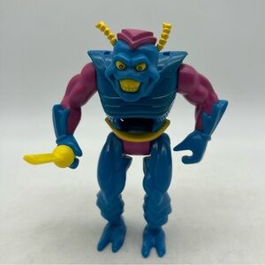 1994 Toymax  Creepy Crawlers Commantis Action Figure Goop Mandos w/ Dagger Rare